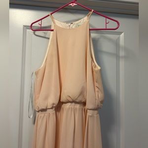 Blush BHLDN Bridesmaids Dress (size med)